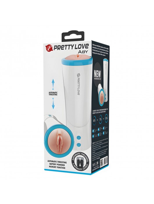 Мастурбатор-вагина Aby с возвратно-поступательными движениями - Baile - в Великом Новгороде купить с доставкой