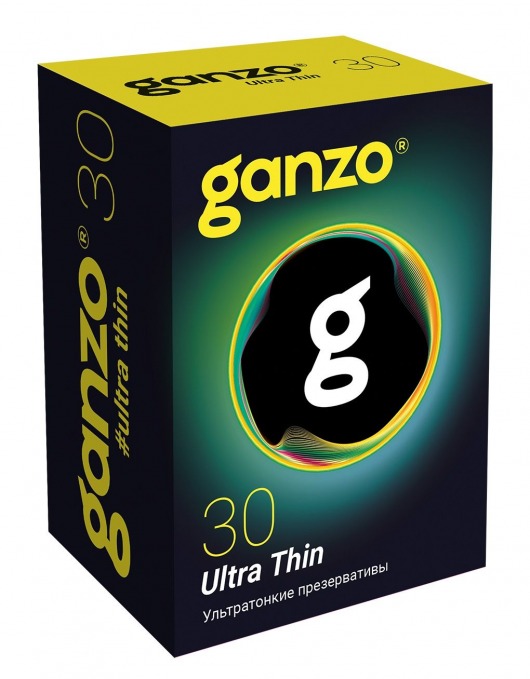 Супертонкие презервативы Ganzo Ultra thin - 30 шт. - Ganzo - купить с доставкой в Великом Новгороде