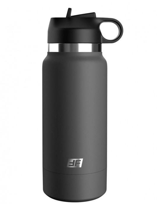 Серый мастурбатор в виде бутылки F*ck Flask - Pipedream - в Великом Новгороде купить с доставкой