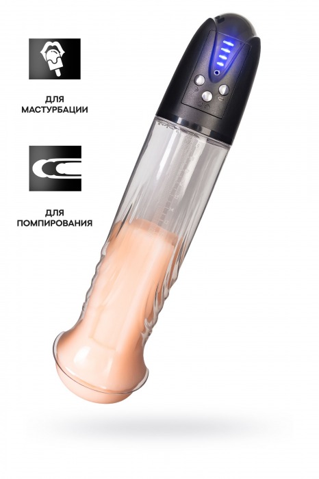 Автоматическая помпа для пениса Thorin - Sexus - в Великом Новгороде купить с доставкой