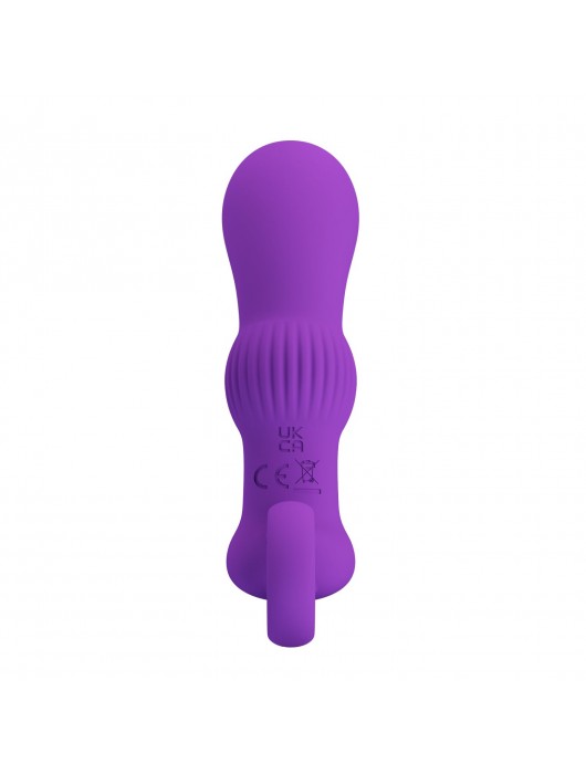 Фиолетовый вибромассажёр для массажа простаты Cayla - 11,2 см. - Baile - в Великом Новгороде купить с доставкой