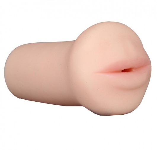 Нежный мастурбатор-ротик REALSTUFF 5INCH MASTURBATOR BJ - Dream Toys - в Великом Новгороде купить с доставкой