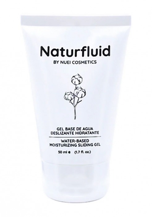 Экстраскользкий лубрикант на водной основе Nuei Naturfluid - 50 мл. - Nuei cosmetics - купить с доставкой в Великом Новгороде