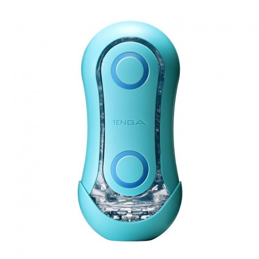 Голубой мастурбатор Tenga Flip ORB Ocean - Tenga - в Великом Новгороде купить с доставкой
