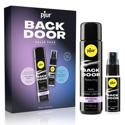 Набор для анального секса pjur Back Door Value Pack - Pjur - купить с доставкой в Великом Новгороде