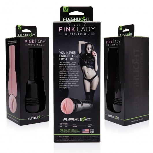 Мастурбатор-вагина Fleshlight - Pink Lady Original - Fleshlight - в Великом Новгороде купить с доставкой