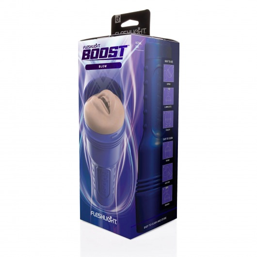 Мастурбатор-ротик Fleshlight Boost Blow - Fleshlight - в Великом Новгороде купить с доставкой