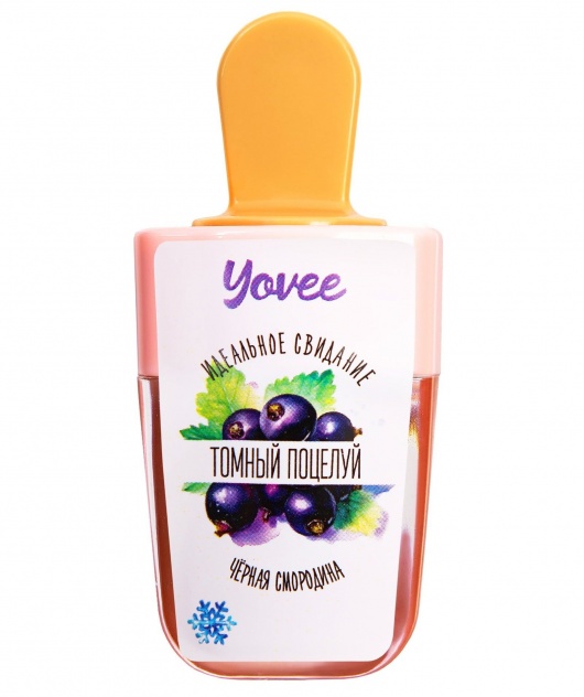 Охлаждающий бальзам для губ «Томный поцелуй» с ароматом черной смородины - 5 мл. - ToyFa - купить с доставкой в Великом Новгороде