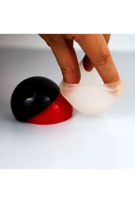 Белый мастурбатор-шар Lucky Ball Type 1 - MALESATION - в Великом Новгороде купить с доставкой