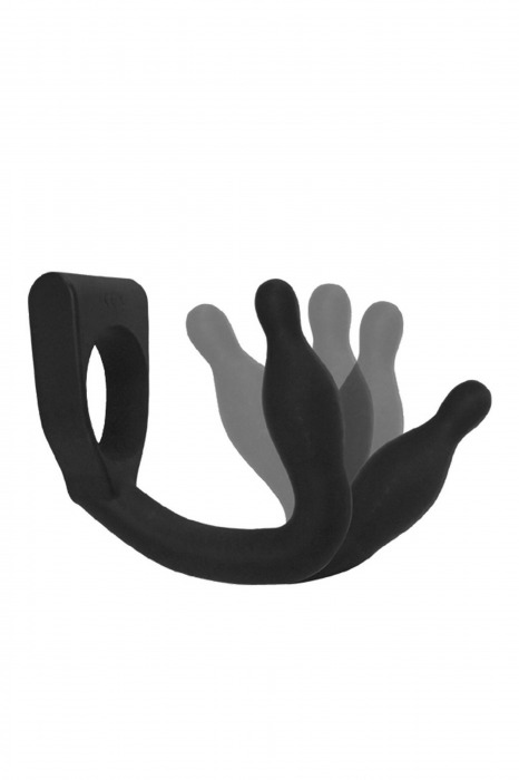 Эрекционное кольцо с вибровтулкой Discovery - MALESATION - в Великом Новгороде купить с доставкой