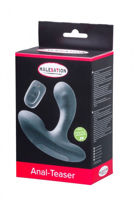 Черный стимулятор простаты Anal-Teaser - MALESATION - в Великом Новгороде купить с доставкой