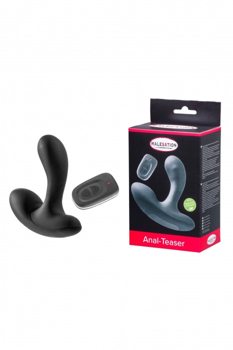 Черный стимулятор простаты Anal-Teaser - MALESATION - в Великом Новгороде купить с доставкой