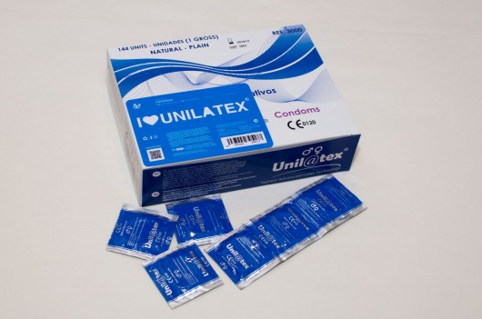 Классические презервативы Unilatex Natural Plain - 144 шт. - Unilatex - купить с доставкой в Великом Новгороде