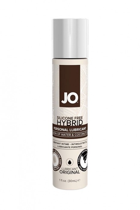 Водно-масляный лубрикант JO Silicon free Hybrid Lubricant ORIGINAL- 30 мл. - System JO - купить с доставкой в Великом Новгороде