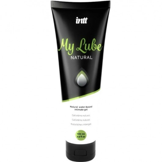 Увлажняющий гель-лубрикант на водной основе  для тела My Lube Natural - 100 мл. - INTT - купить с доставкой в Великом Новгороде