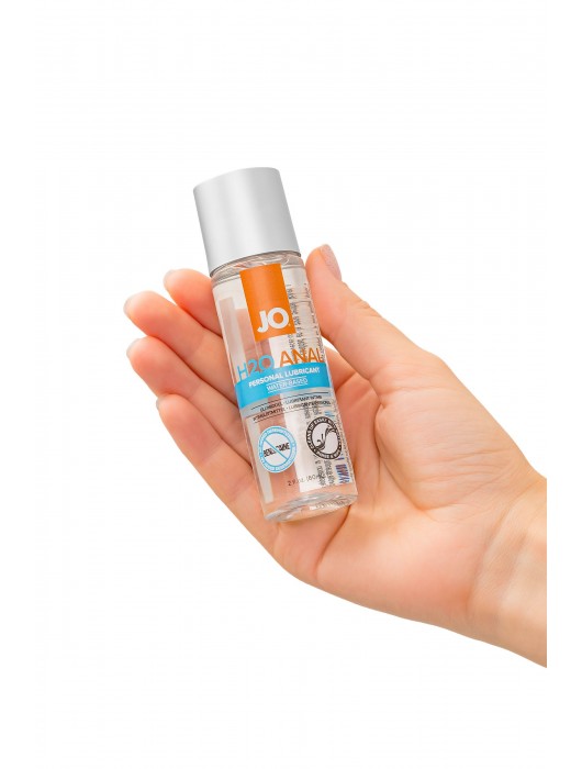 Анальный лубрикант на водной основе JO Anal H2O - 60 мл. - System JO - купить с доставкой в Великом Новгороде