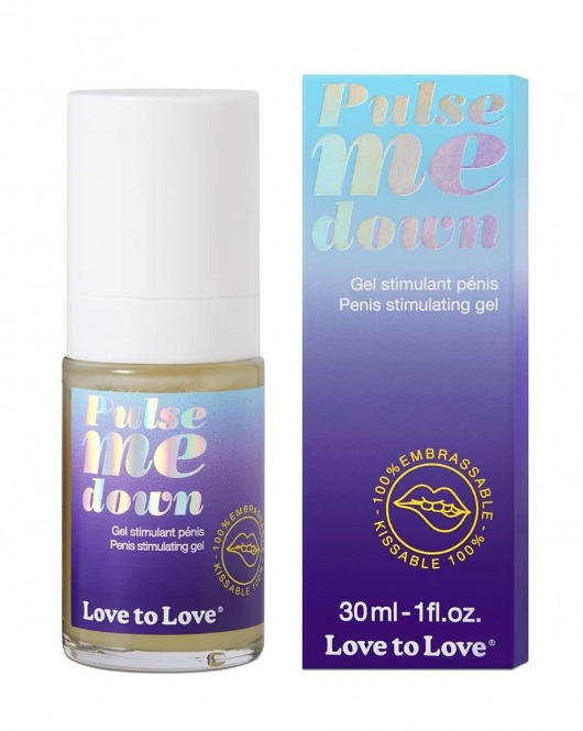 Стимулирующий гель для пениса Pulse Me Down - 30 мл. - Love to Love - купить с доставкой в Великом Новгороде