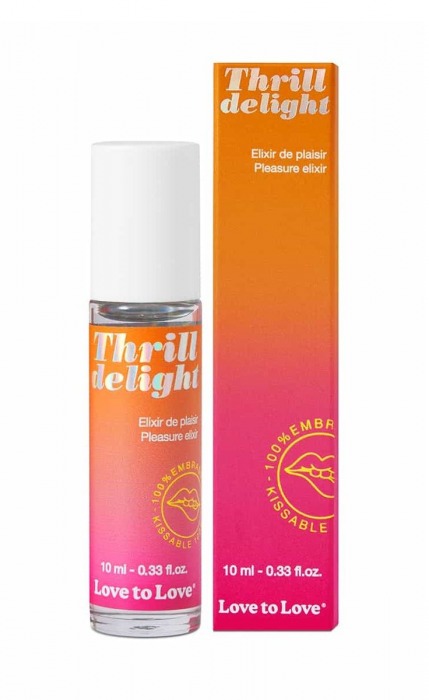 Возбуждающий гель Thrill Delight - 10 мл. - Love to Love - купить с доставкой в Великом Новгороде
