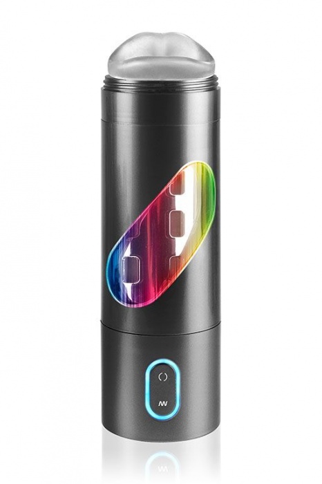 Перезаряжаемый мастурбатор-ротик Extreme Toyz Rechargeable Roto-Bator Mouth - Pipedream - в Великом Новгороде купить с доставкой