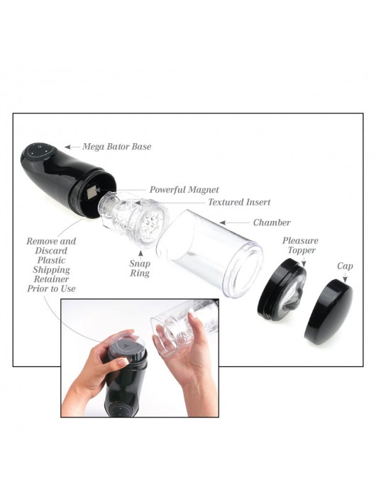 Перезаряжаемый мастурбатор-вагина с держателем для мобильных устройств Extreme Toyz Me - Pipedream - в Великом Новгороде купить с доставкой