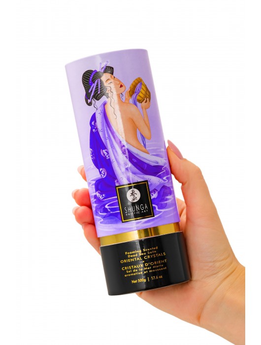 Соль Мёртвого моря для ванны Oriental Crystals «Экзотические фрукты» - 500 гр. -  - Магазин феромонов в Великом Новгороде