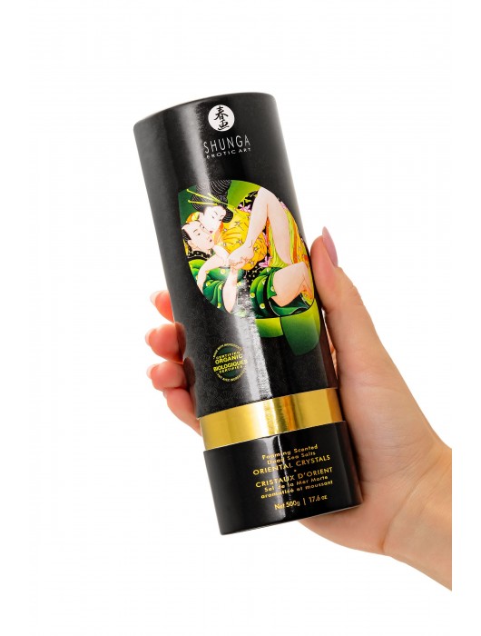 Соль Мёртвого моря для ванны Oriental Crystals «Цветок лотоса» - 500 гр. -  - Магазин феромонов в Великом Новгороде