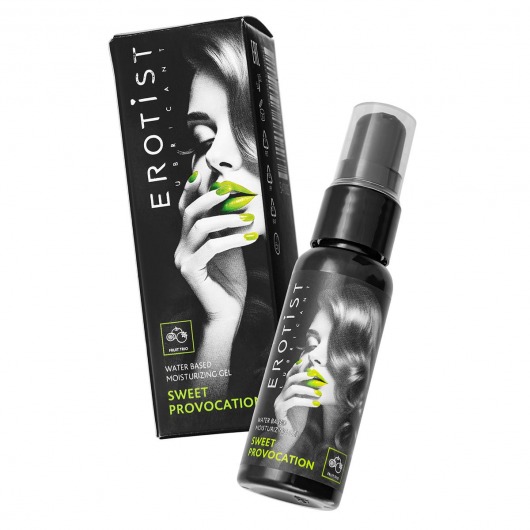 Съедобный гель Erotist Sweet Provocation Fruit Trio со вкусом киви, граната и яблока - 30 мл. - Erotist Lubricants - купить с доставкой в Великом Новгороде