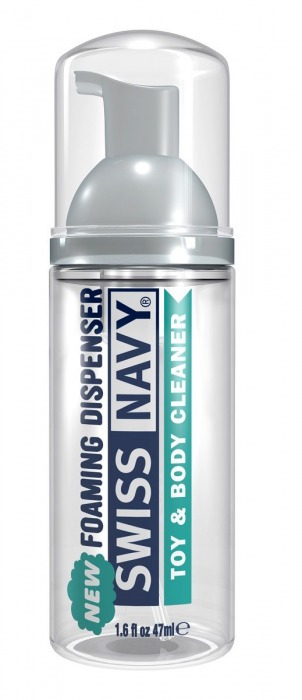 Очищающая пенка для игрушек и тела Toy   Body Cleaner Foamer - 47 мл. - Swiss navy - купить с доставкой в Великом Новгороде