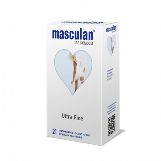 Особо тонкие презервативы Masculan Ultra Fine - 21 шт. - Masculan - купить с доставкой в Великом Новгороде