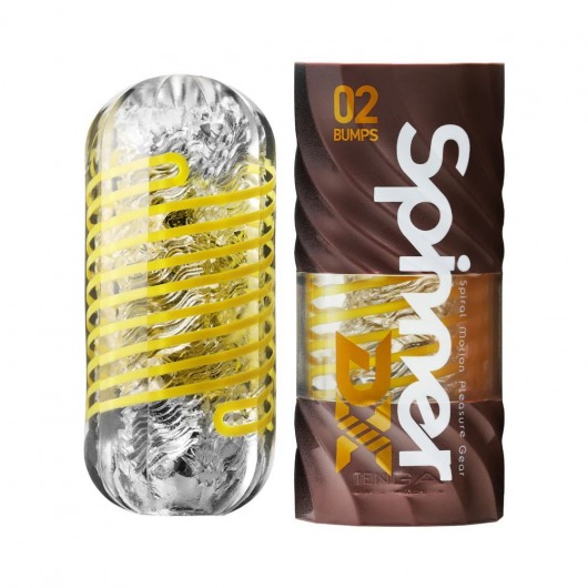Мастурбатор Tenga Spinner DX 02 Bumps - Tenga - в Великом Новгороде купить с доставкой