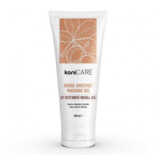 Расслабляющий массажный гель Konicare Horse Chestnut Massage Gel - 200 мл. - KoniCARE - купить с доставкой в Великом Новгороде Расслабляющий массажный гель Konicare Horse Chestnut Massage Gel - 200 мл. - KoniCARE - купить с доставкой в Великом Новгороде