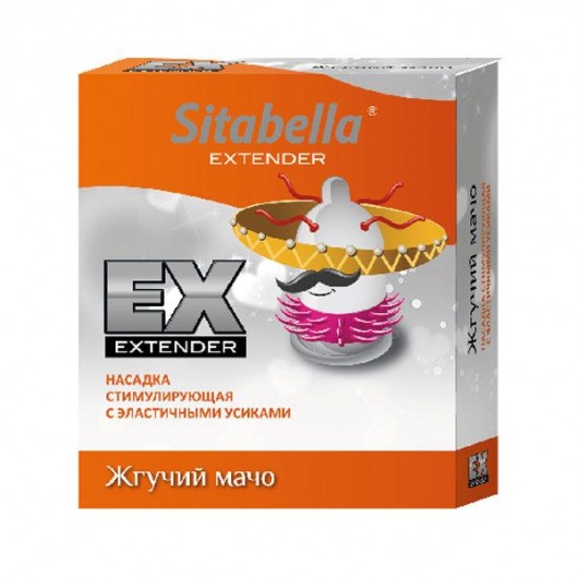 Стимулирующая насадка Sitabella Extender  Жгучий мачо - Sitabella - купить с доставкой в Великом Новгороде