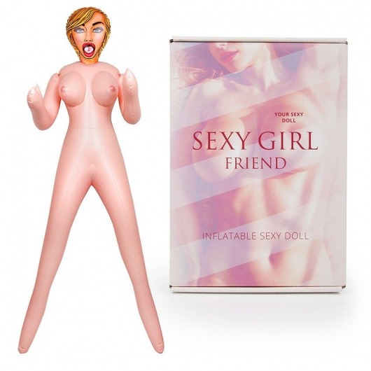 Надувная секс-кукла Камилла - Bior toys - в Великом Новгороде купить с доставкой