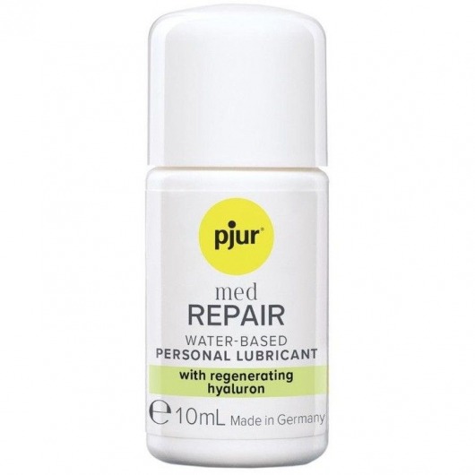 Смазка на водной основе pjur Med Repair с гиалуроном - 10 мл. - Pjur - купить с доставкой в Великом Новгороде Смазка на водной основе pjur Med Repair с гиалуроном - 10 мл. - Pjur - купить с доставкой в Великом Новгороде