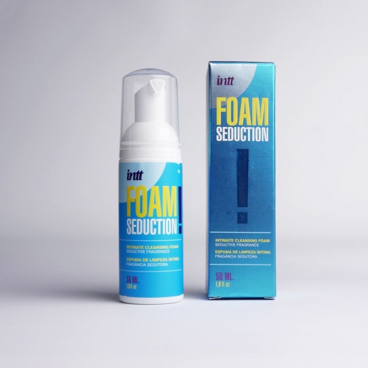 Очищающая пенка для тела Foam Seduction - 50 мл. - INTT - купить с доставкой в Великом Новгороде