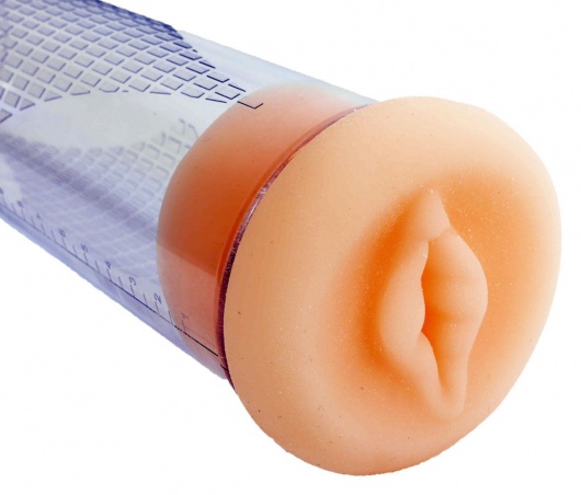 Телесный уплотнитель для вакуумной помпы в виде вагины - Boys of Toys - в Великом Новгороде купить с доставкой