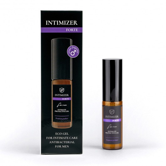 Мужской антибактериальный эко-гель для интимного ухода Intimizer Forte - 20 мл. - Intimizer - купить с доставкой в Великом Новгороде Мужской антибактериальный эко-гель для интимного ухода Intimizer Forte - 20 мл. - Intimizer - купить с доставкой в Великом Новгороде