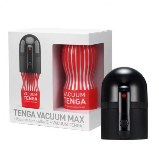 Набор Tenga Vacuum Max: мастурбатор и устройство для создания вакуума - Tenga - в Великом Новгороде купить с доставкой Набор Tenga Vacuum Max: мастурбатор и устройство для создания вакуума - Tenga - в Великом Новгороде купить с доставкой