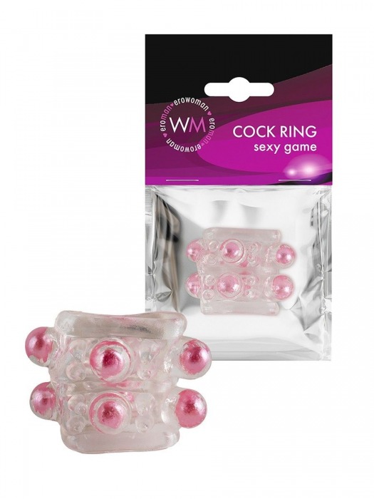 Прозрачная насадка на пенис с цветными шариками - Erowoman-Eroman - в Великом Новгороде купить с доставкой