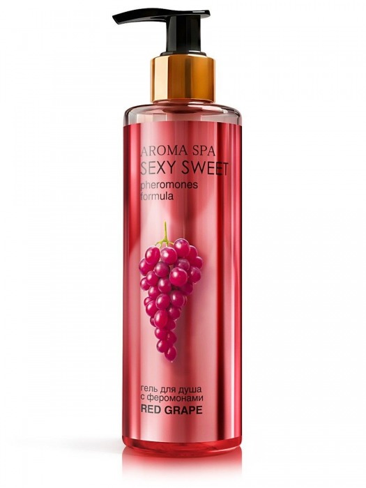 Гель для душа с феромонами и ароматом винограда Red Grape - 200 мл. -  - Магазин феромонов в Великом Новгороде