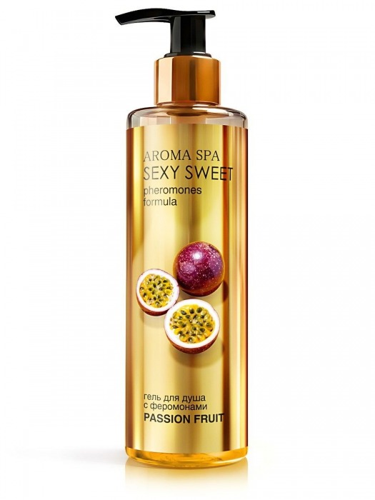 Гель для душа с феромонами и ароматом маракуйи Passion Fruit - 200 мл. -  - Магазин феромонов в Великом Новгороде