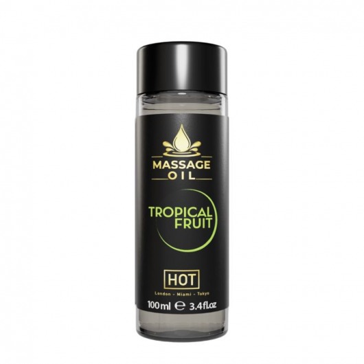 Массажное масло c ароматом тропических фруктов Massage Oil - 100 мл. - HOT - купить с доставкой в Великом Новгороде