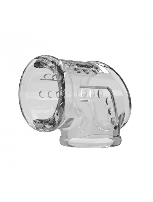 Прозрачная насадка на пенис и мошонку - Baile - в Великом Новгороде купить с доставкой