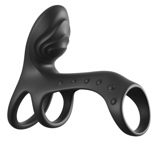 Черная насадка на пенис Ultimate Couples Cage Pro - Pipedream - в Великом Новгороде купить с доставкой