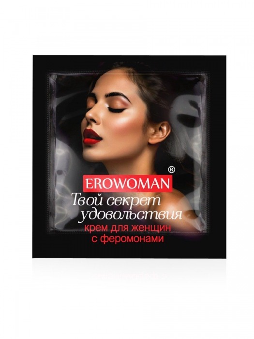 Женский возбуждающий крем с феромонами EroWoman - 1,5 гр. - Биоритм - купить с доставкой в Великом Новгороде