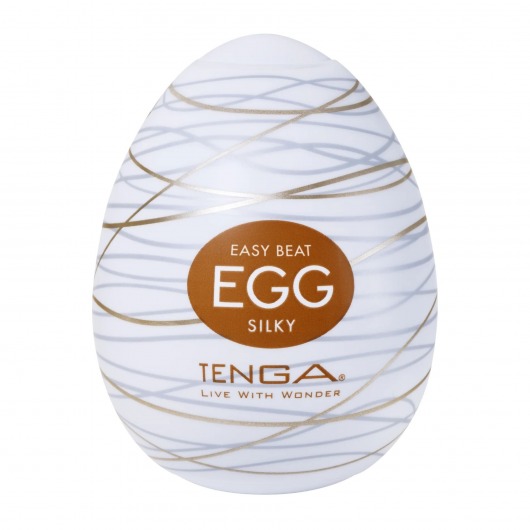 Мастурбатор-яйцо Tenga Egg Silky - Tenga - в Великом Новгороде купить с доставкой