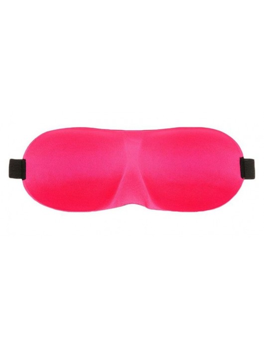 Розовая глухая маска на резинке - Sitabella - купить с доставкой в Великом Новгороде