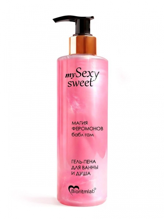 Гель-пена для ванны и душа Sexy Sweet с феромонами и ароматом бабл-гам - 200 мл. -  - Магазин феромонов в Великом Новгороде