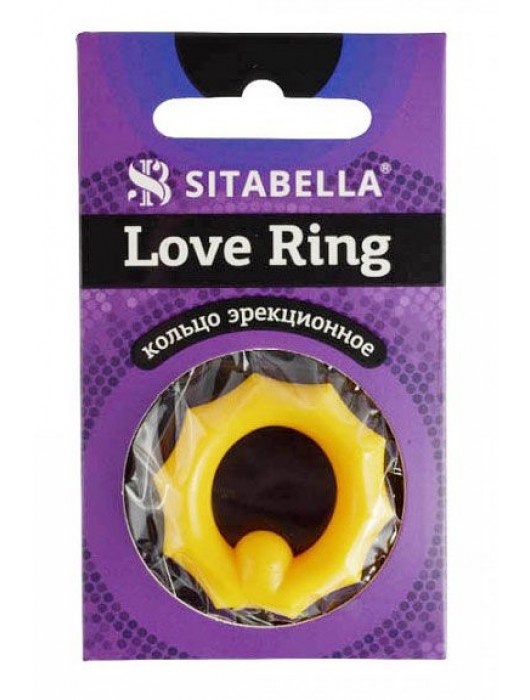Цветное эрекционное кольцо Love Ring - Sitabella - в Великом Новгороде купить с доставкой
