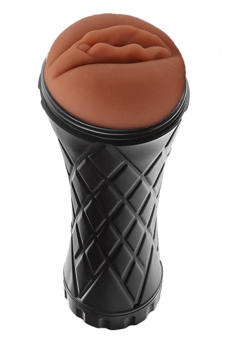 Коричневый мастурбатор-вагина Marly - Dream Toys - в Великом Новгороде купить с доставкой